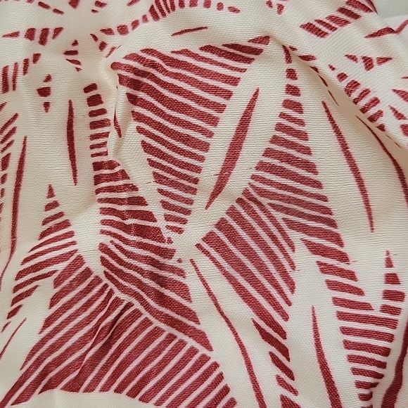 By Anthropologie Palm Leaf Printed Mini Wrap Skirt - Size 00 - Picture 4 of 10